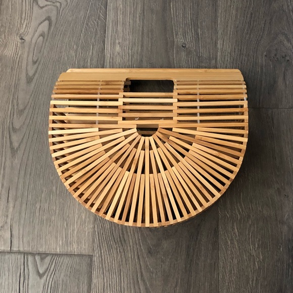 Handbags - Bamboo bag clutch